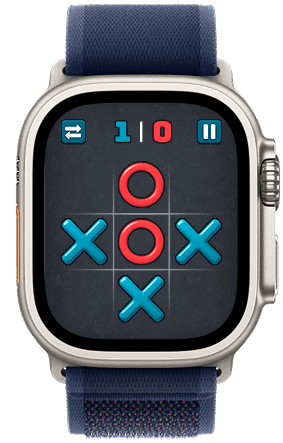 Apple Watch tic tac toe mini-game